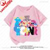 Camiseta Happy Tree Friends Estilo Kawaii Lindo Abrazos Dibujos Animados Gráfico Manga Corta Camiseta Oversize Casual Divertido Ropa Y2k