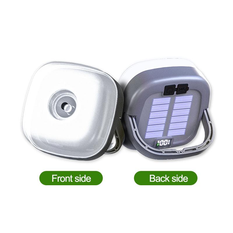 Outdoor Garden Tent Digital Display Solar Camping Light with 5 Modes for Fast Charging and Overcharge Protection, Specifically Designed for Camping