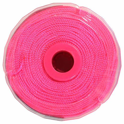 BIGMAN LE-190 Reel-Wound Nylon Fishing Line, Extra Thick, Pink