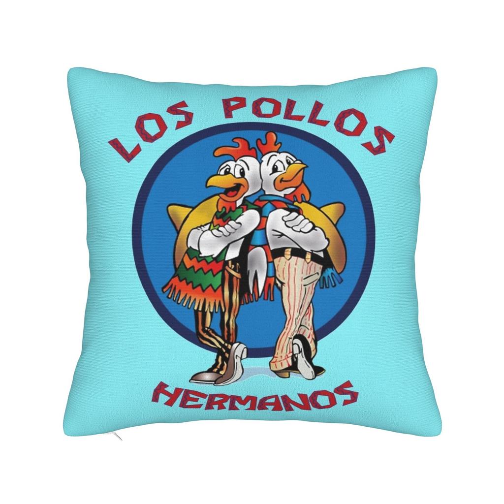 Los Pollos Hermanos Kissenbezug Bequemer Kissenbezug für Sofa Heimdekoration Lustiger Kissenbezug