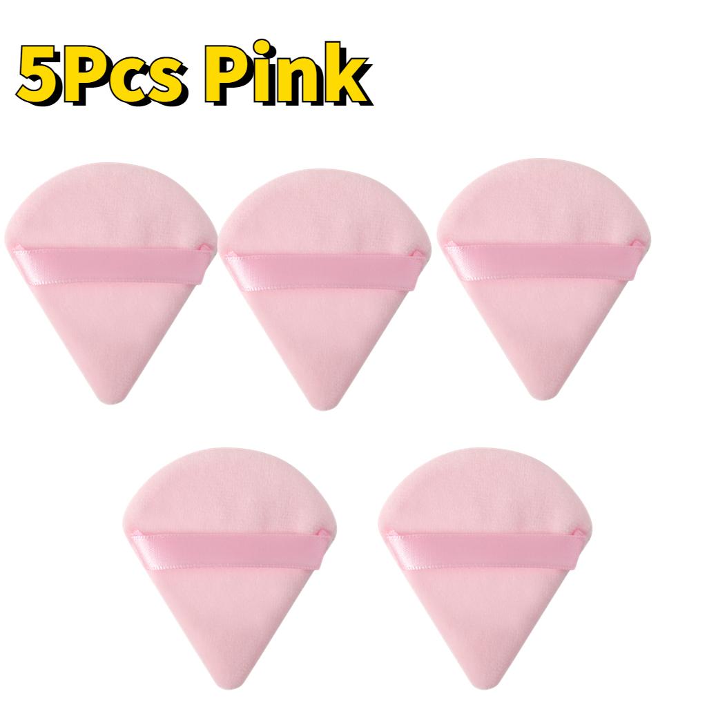 

Треугольная бархатная пудра, мини-губка для макияжа лица, косметика, моющийся легкий инструмент для макияжа для лица, глаз, контурные тени 1/5/10