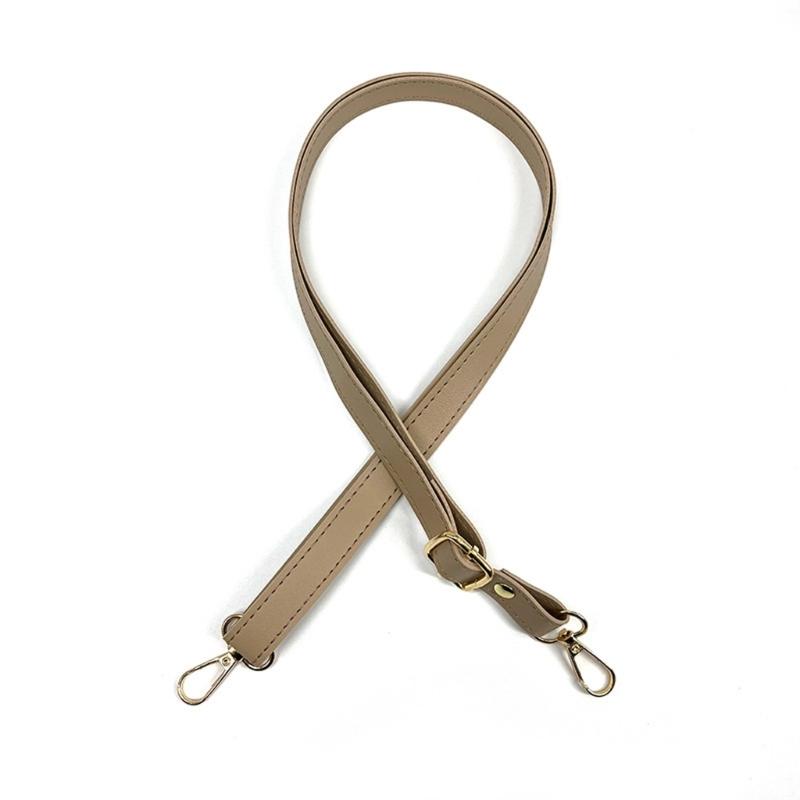 Pu Leather Shoulder Strap,Adjustable Bag Strap Replacement for Handbags Crossbody Shoulder Bag with Metal Buckles