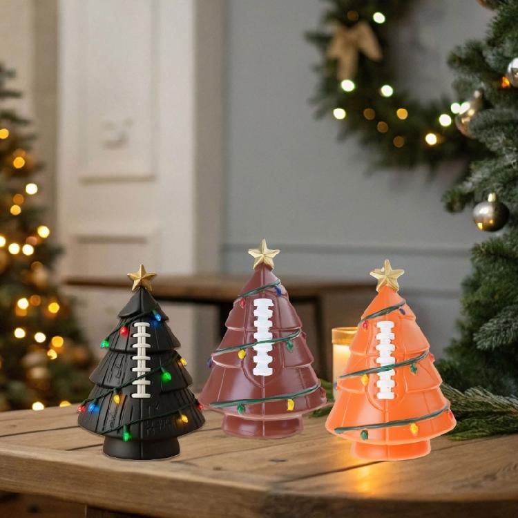 Football Inspires Festival Tree Ornament Resin Craft Home Party Gift Christmas Accessories Holiday Accessory