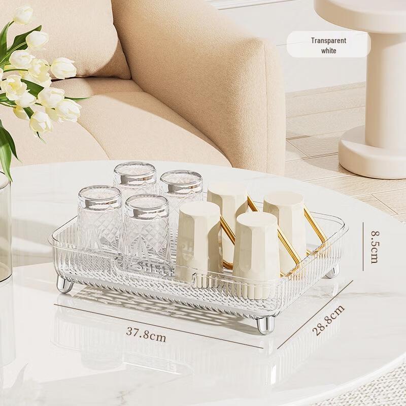 Fango Kitchen Dish Drying Rack with Cutlery Organizer