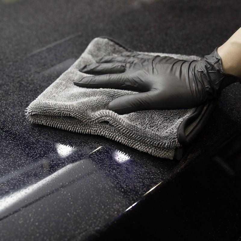 Car Wash Towel Double-layer Thickening Twisted Pigtail Double-sided Car Wipe Clean Absorbent Car Wipe 20*30cm&400GSM