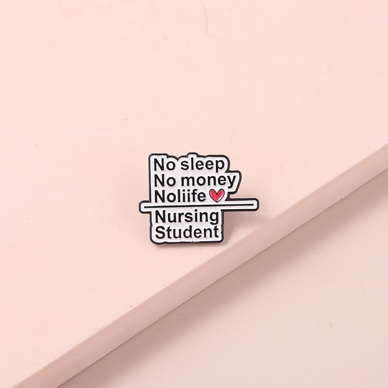 No Contemporary Alloy Life Pin Brooch Geometric Shape Eyecatching Accessory