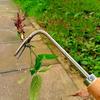 Stainless Steel Manual Weed Puller Gardening Rake Hand Weeder Rake Sharp Tines Grass Rooting Weeding Tool Easily Removing Weeds