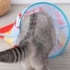 Pet Cat Play Tunnel Toys Collapsible Interactive Cat Drill Bag Indoor Cat Interactive Toys with Crumpled Paper Tunnel Bag