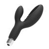 Women's Silicone G-Spot and Anal Vibrator with Finger Buckle