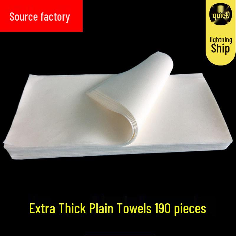 Thick Disposable Foot & Bath Towels for Pedicure, Salon, Nail Art, & Travel