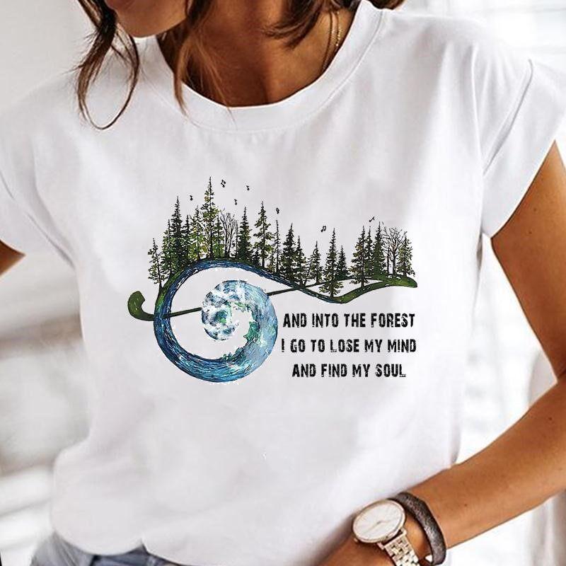 Summer Bee Animal Cartoon Cute Round Neck Pure Cotton Printed Unisexs and Womens Short Sleeved New Personalized Casual Tshirt
