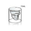 Captivity Pirate Cup Creative Double Glass Transparent Glass Wine Glass Decoration Gifts