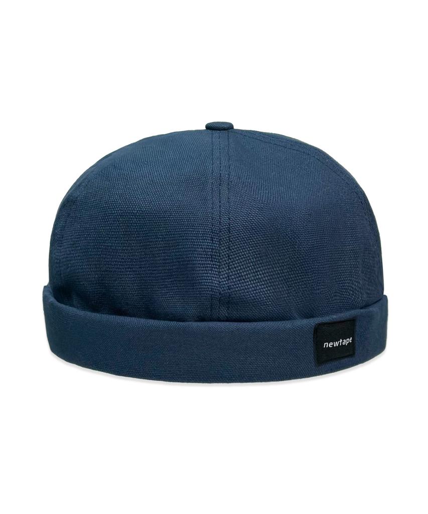 Nyuteib Oversized Label Watch Cap - Denim