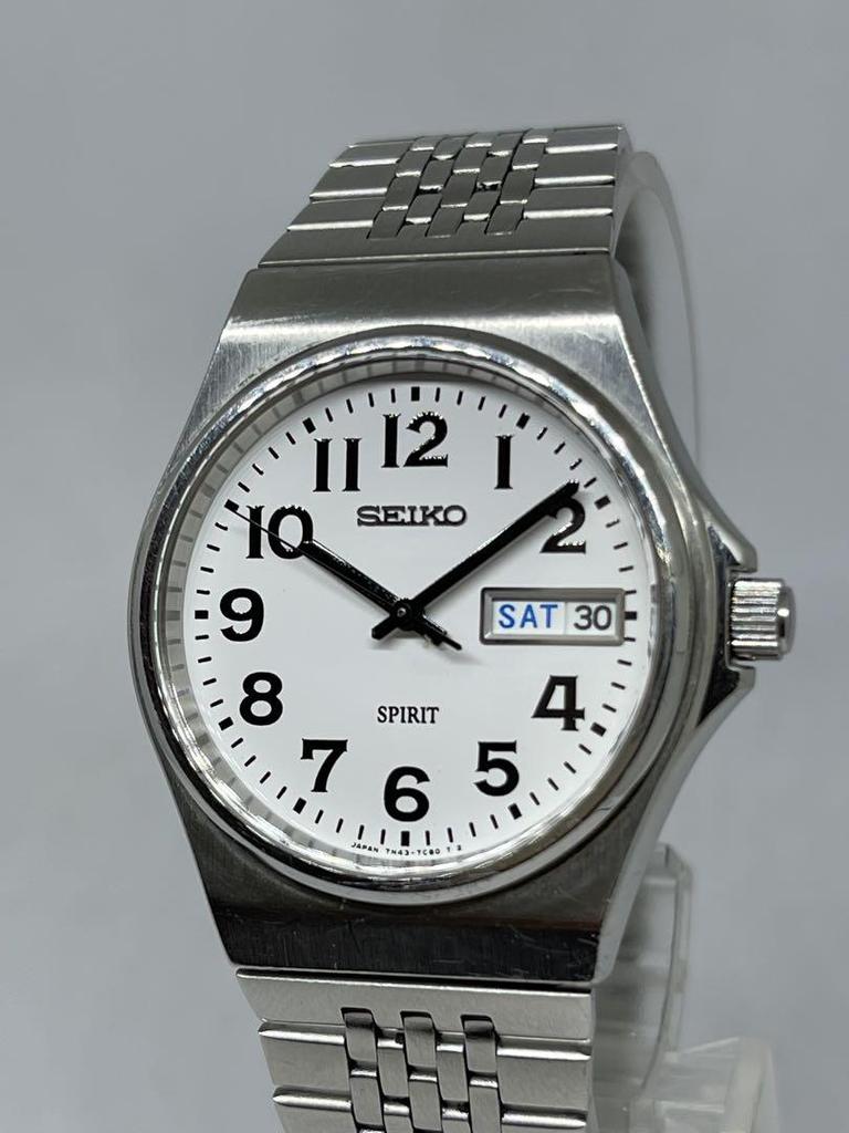 [USED] Vintage Seiko Spirit 7N43-7B70 Day Date Battery