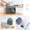 Box Insulated Lunch Soft Cooler Bag Waterproof Thermal Work School Bento Picnic