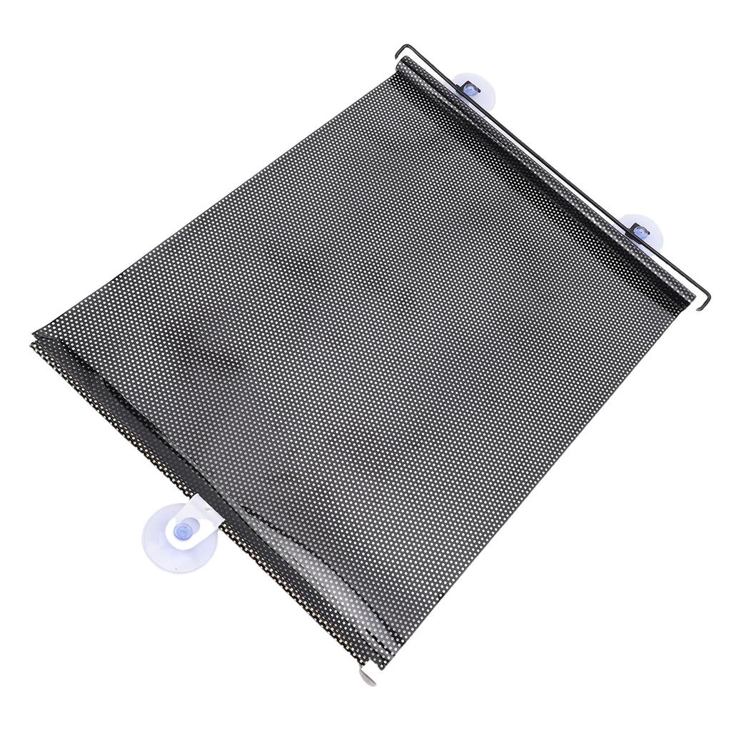 Auto Retractable Roller Sun Shade Block Strong Sunlight Car Windshield Sun Shade with 3 Suction Cups for Car Window 40