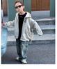 2025 Frühling & Herbst Jungen Kapuzenjacke - Lässiger Cardigan Pullover für Kinder