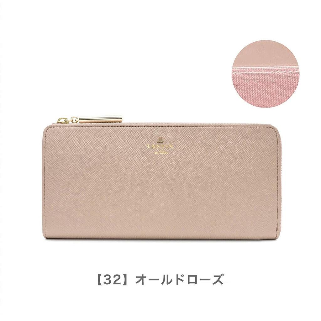 on Long Wallet Luxembourg 480112 Old Rose [Lanvin Blue] Women's [32]