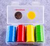 100 Stuks Plastic Poker Chips Casino Bingo Markers Voor Plezier Familie Club Kermis Bingo Spel Benodigdheden 25 Mm 9 Kleuren