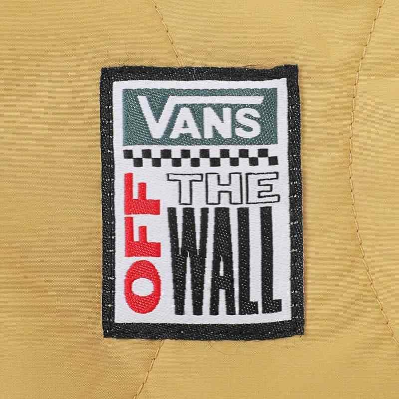 Vans Quilted Coach Jacket Fashion Comfortable Versatile Hooded Cotton Jacket Men Jacket Yellow VN000GNV5QJ