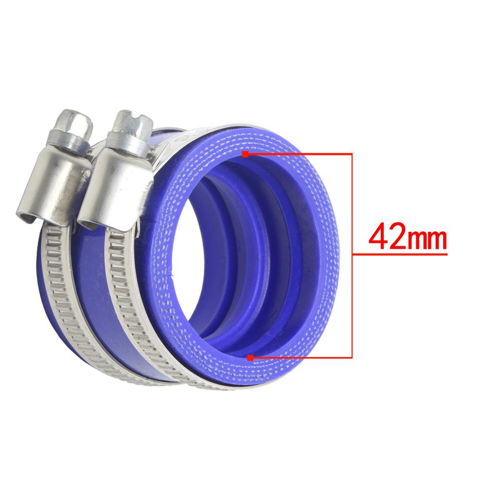 Carburetor Rubber Adapter 35-45mm Inlet Pipe Intake Motorbike Accessories For PE26-34 PWK21-30 PJ/OKO TM/TMX/KTM/KR/NSR 110-200c
