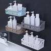 The Bathroom Bathroom Bathroom Is Free To Storage Shelves Toilet, The Kitchen Wall -Mounted Plastic Shelf