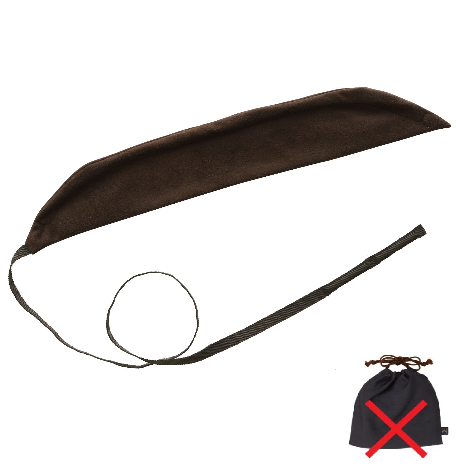 Clarinet Improved Cleaning Swab pouch not Atelier Tomaaz (for maintenance) (Storage included) (Brown)