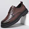 2024 Leisure Leather Men Casual Shoes New Arrival Oxford Footwear High Quality Business Men Gentleman Formal Wedding Dress Shoes