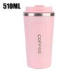 Hot 380/510ML Thermo Cafe Leak_Proof Travel Thermo Cup Double Stainless Steel for Tea Water Coffee Coffee Mug Car Thermos Mug HW