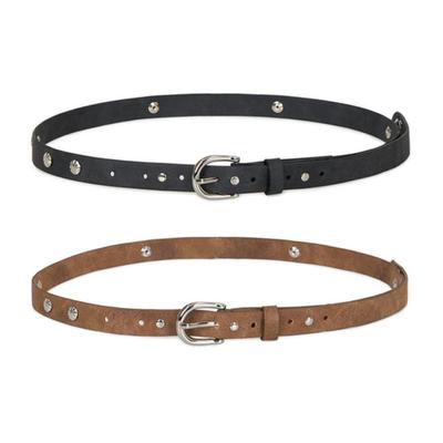 Muwm [2nd Stock] Fibonacci Stud Belt (2 Colors)