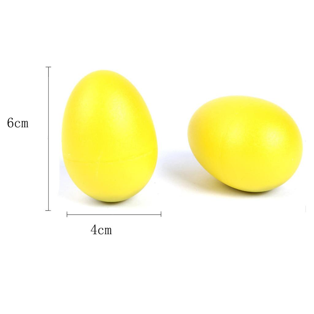 Unya Yoshino Egg Kids Educational Play Set of 12 6-Color Shakers, Egg-Shaped Maracas, Toys, Instruments,