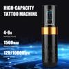 Wireless Tattoo Machine Rotary Pen Powerful Brushless Motor with 4mm Stroke For Tattoo Artists Ring Switch