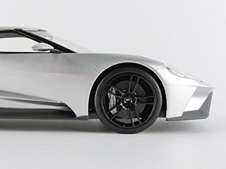 TOPSPEED Ford GT Chicago Auto Show Silver 1/18