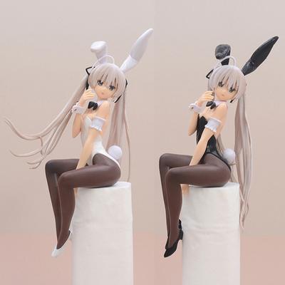 Anime figurka Kasugano Sora Sexy Bunny Girl PVC Akce Volitelný Model Dekor Auto Ornamenty Hračka