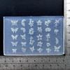 Nail Art Moulds Silicone Template Nail Designing Tool Flower Theme Silicone Handmade Molds for Manicure Creation