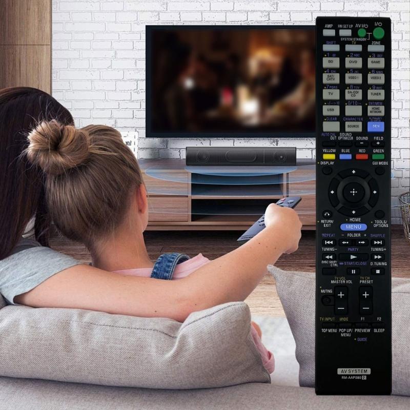 Replacement Remote Control For RM-AAP078 AAP080 AAP061 Home Theater Receivers Wide Compatibility