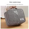 Waterproof Multi-layer Digital Travel Storage Bag for Cables, Earphones, and Makeup - Unisex & Fashionable
