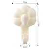 Rotating Suction Cup Hook: Strong, Traceless Adhesive for Towels in Bathroom & Kitchen