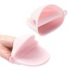 Microwave Anti-hot Non-slip Silicone Thickened Cooking Mitten Oven Mitts Hand Protector Gloves