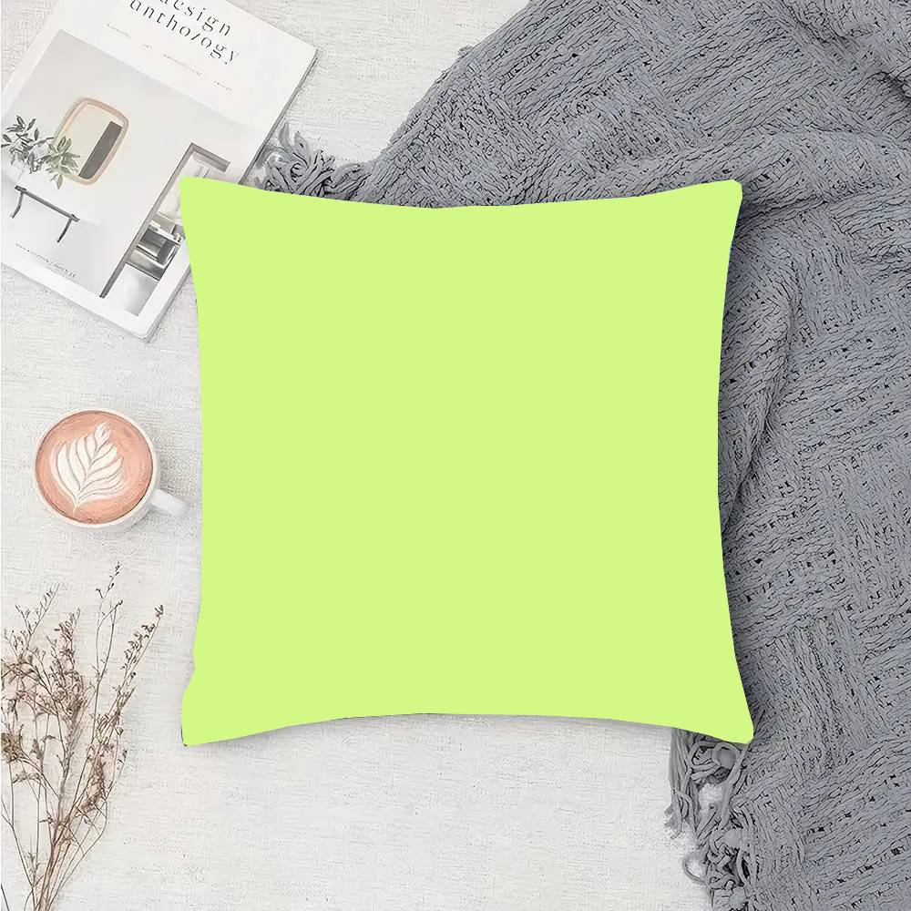 Candy colored pillowcase black and white solid color Pillow Case Fashion Square Pillowcase Bedroom Sofa Room Ins Decoration