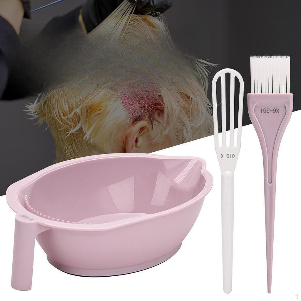 Hair Coloring Tool ,Hair Dye Kit ,Professional DIY Color Silicone Salon Tool, Tinting Bowl
