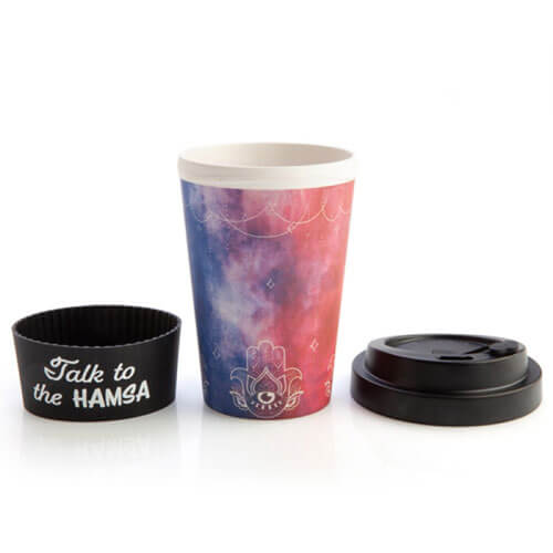Eco-to-Go Bamboo Cup (Hamsa)