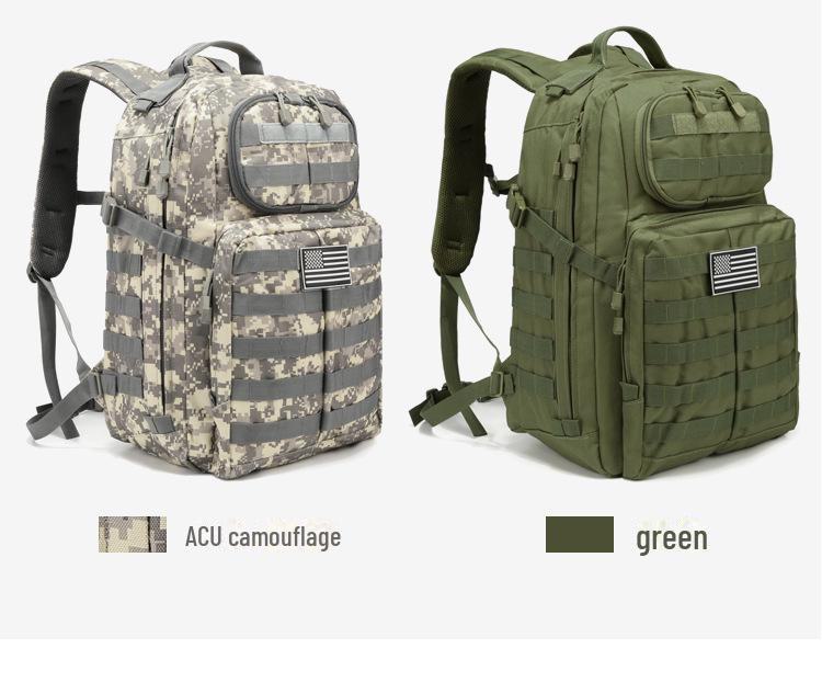 Multifunktionaler Outdoor-Taktischer Rucksack mit Tarnmuster - Langlebig & Verschleißfest für Wanderer & Militärbegeisterte