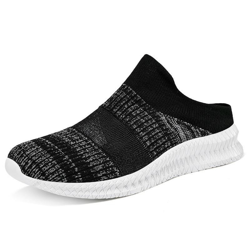 Shoes Women's Shoes New Large Size Socks Shoes Couple Shoes Breathable Fly-woven Shoes Soft-soled Casual Mother Shoes
