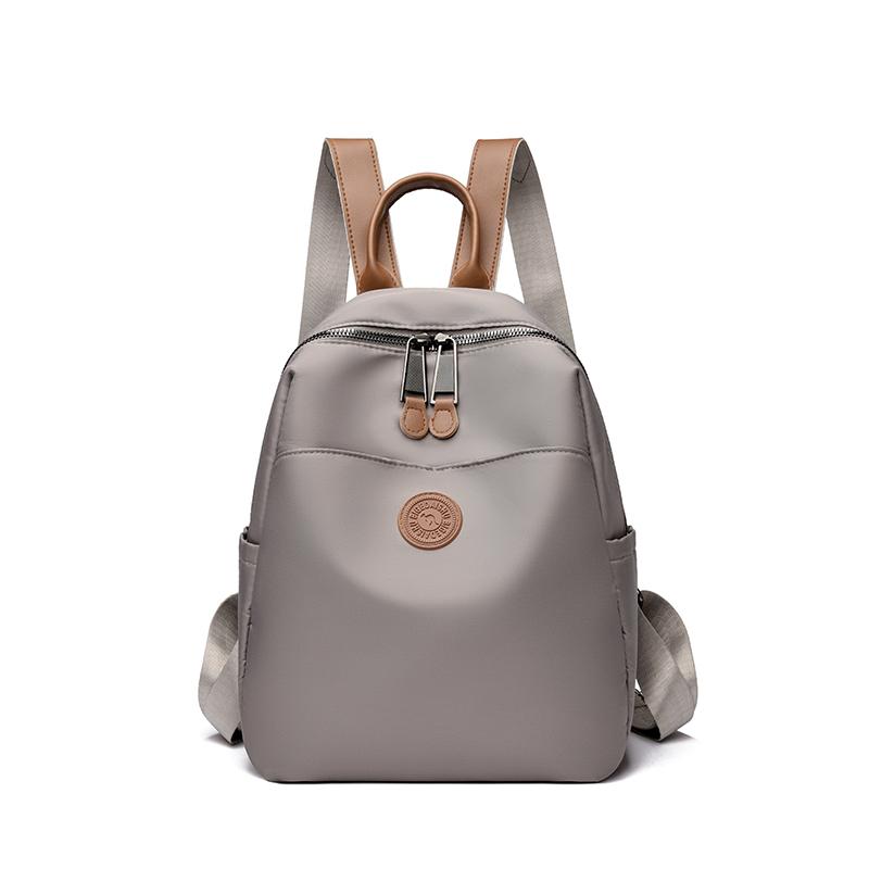 

Нейлоновый Маленький Рюкзак Женский Легкий Городской Рюкзак Большой Вместимости для Путешествий Студенческий Школьный Рюкзак хаки