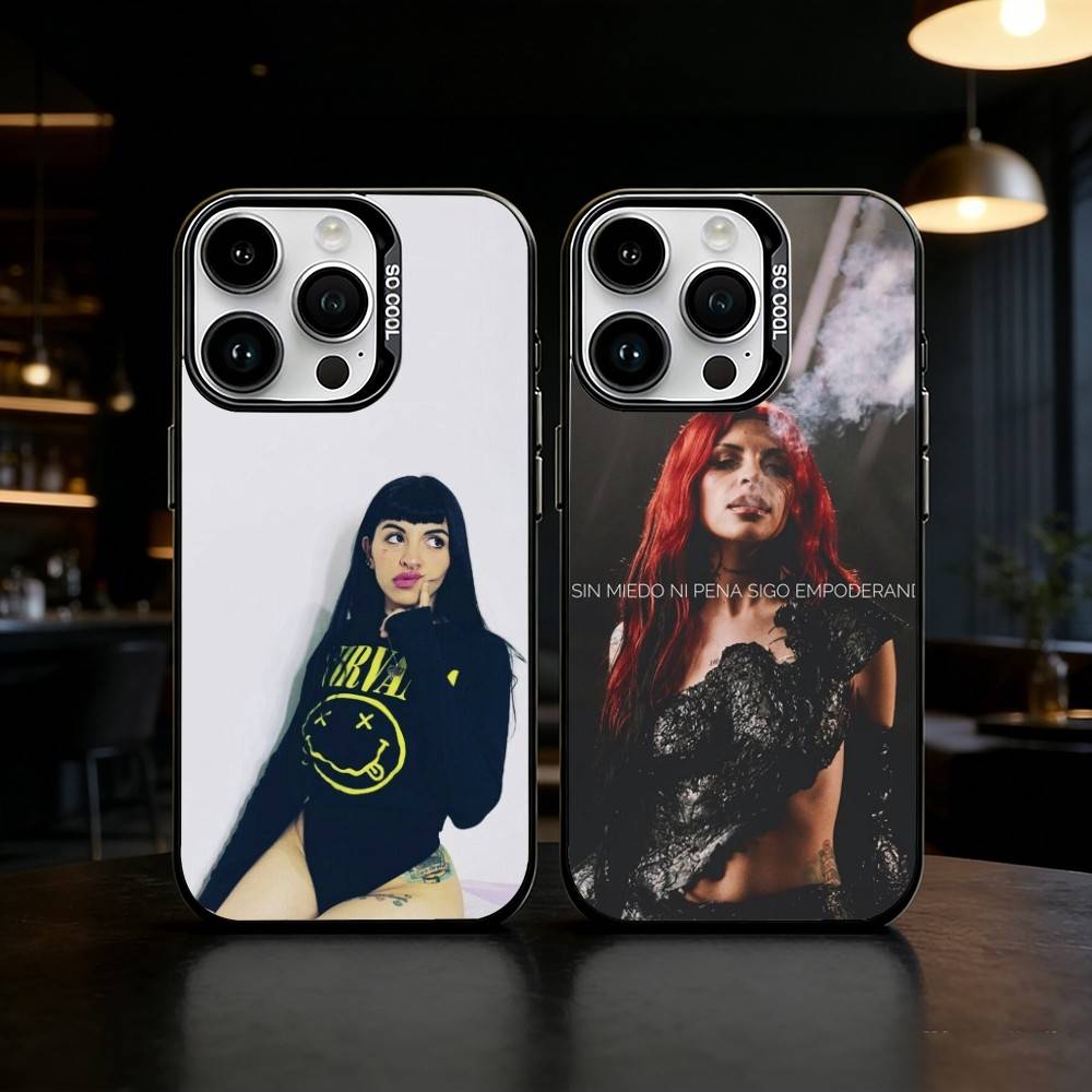 Rapper C-Cazzu Singer Phone Case For iPhone 17,16,15,14,13,12,11,Pro Max,Plus Candy Silver Cover