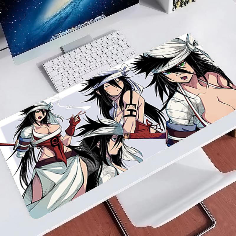 Anime Mouse Pads XXL Gamer Extended Desk Mat PC Computer Keyboard Pad Gaming Accessories B-bleach Mousepad Non Slip Desk Decor