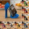 Schuh-Handyhalter 3D-gedruckter High-Heel-Schuhförmiger Handy-Displayständer für Heim-Büro-Schreibtisch-Tisch