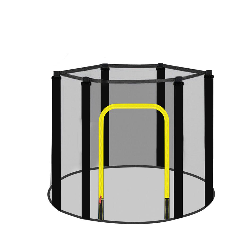 Rundes Kinder Mini Trampolin Sicherheitsnetz Polster Rebounder Outdoor Übung Heimspielzeug Sprungbett Sicherheitsnetz Schutzgitter