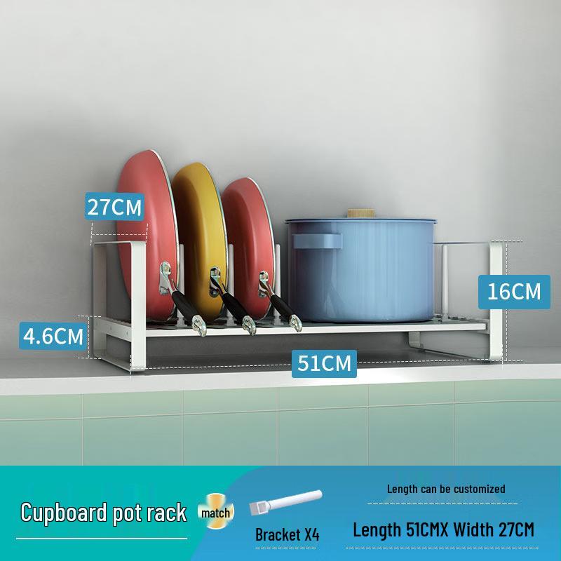 

Двухуровневая стойка-органайзер для кухонного шкафа из углеродистой стали